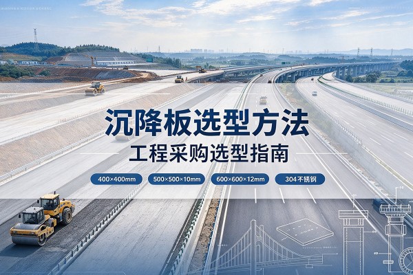 青河沉降板选择方法
