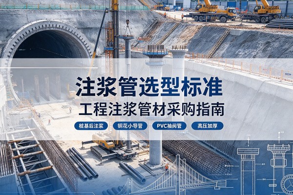 青河注浆管选型标准
