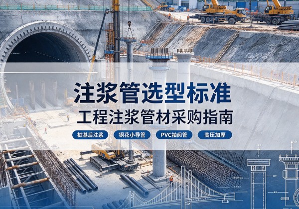 青河注浆管选型标准